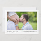 Het beste is nog niet bereikt | Zwangerschap Aanko Aankondiging (Voorkant)