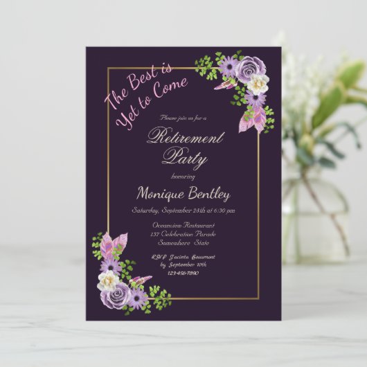 Het beste is nog steeds dat we Paarse salarispensi Kaart (Staand voorkant)