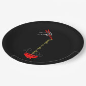 Het beste is noodle papieren bordje (Gekanteld)