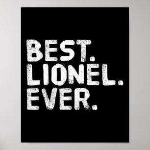 Het beste. Lionel. Ooit. Grappige gepersonaliseerd Poster