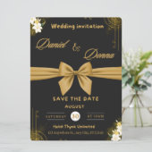 Het beste model voor uw bruiloft uitnodiging (Staand voorkant)