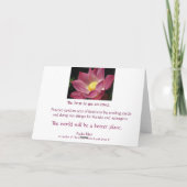 Het beste moet nog komen - Lotus Kaart (Achterkant)