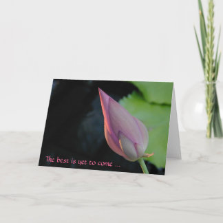 Het beste moet nog komen - Lotus Kaart