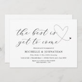 Het beste moet nog komen, Onze Verlovingsfeest Kaart (Voorkant / Achterkant)