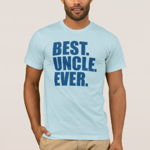 Het beste. Oom. Ooit. (blauw) T-shirt