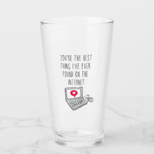Het beste op internet Jubileum Cadeau Glas