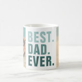 Het beste. Papa. Ooit. Vaderdag 2 Mok fotokoffie (Center)