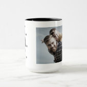 Het beste. Papa. Ooit. Vaderdag Foto Mok (Midden)