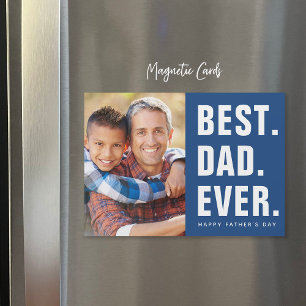 Het beste. Papa. Ooit. Vaderdag Magnetische fotoka