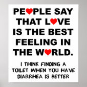 Het beste Poster van de Funny van het Aanvoelen (Voorkant)