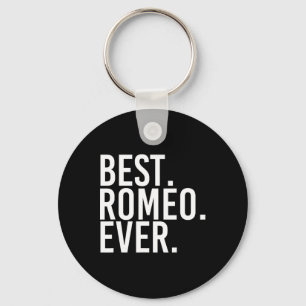 Het beste. Romeo. Ooit. Grappige gepersonaliseerde Sleutelhanger
