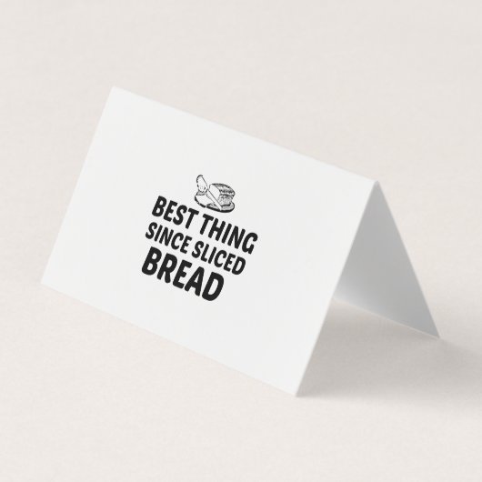 Het beste sinds gesneden brood visitekaartjes (Voorkant)