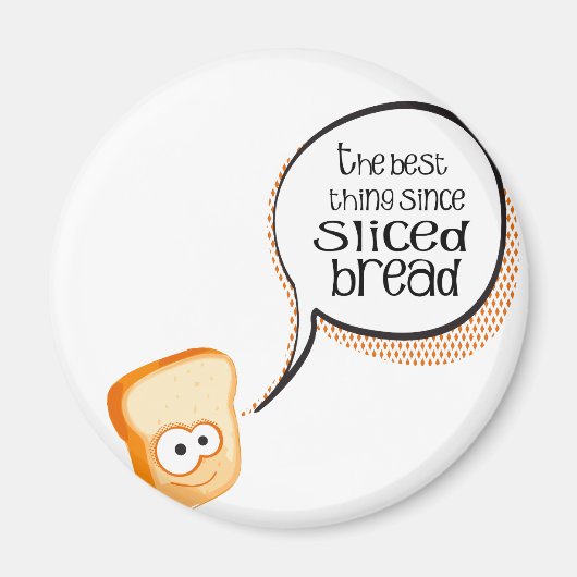 Het beste sinds gespleten brood magneet (Voorkant)