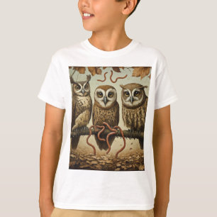 Het beste Uil Wisdom T-shirt ontwerp