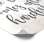 Het beste Uitzicht komt na de moeilijkste klim Poster (Hoek)