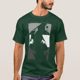 Het beste Uitzicht komt na de moeilijkste klim T-shirt