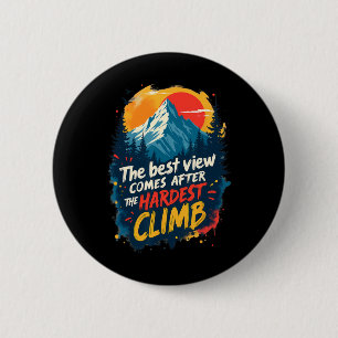 Het beste uitzicht komt na de zwaarste klim ronde button 5,7 cm