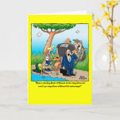 Het beste van Breed Funny Birthday Kaart (Gele Bloem)