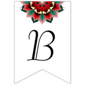 Het beste van Luck. Mandala in rood Vlaggetjes (Derde vlag)