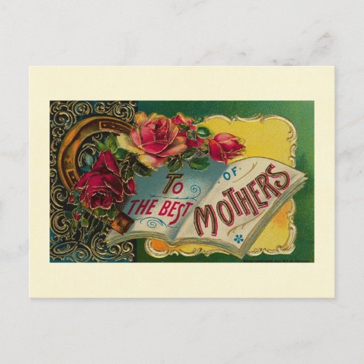 Het beste van moeders briefkaart (Voorkant)