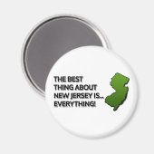 Het beste van New Jersey is... alles. Magneet (Voorkant / Achterkant)