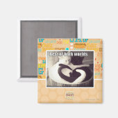 Het beste van twee werelden. magneet (Voorkant / Achterkant)