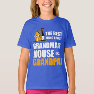 Het beste wat opa's huis betreft is opa t-shirt