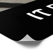 HET BETAALT OM TE WORDEN VERSNELD. POSTER (Hoek)