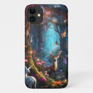 Het betoverde bos een mystieke oase iPhone 11 hoesje