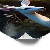 Het betoverde bos een mystieke oase perfect poster (Hoek)