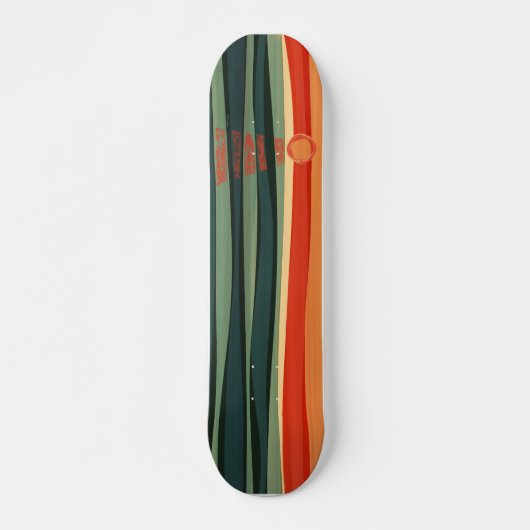 "Het betoverde Zee" — Schatplank Skateboard (Voorkant)