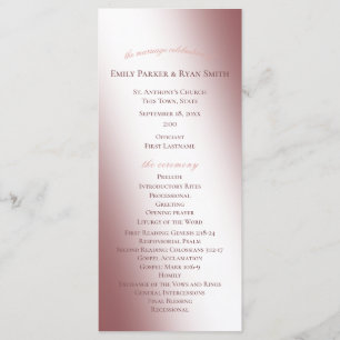 Het betoverende Fairy Tale Castle Wedding Programm Programma