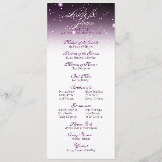 Het betoverende Nachtelijke Weddenschap Programma (Achterkant)