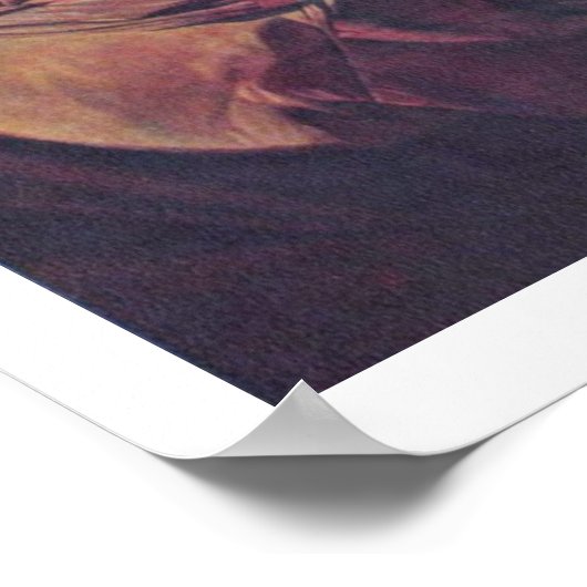 Het betwijfelen van Thomas By Honthorst Gerard Van Poster (Hoek)