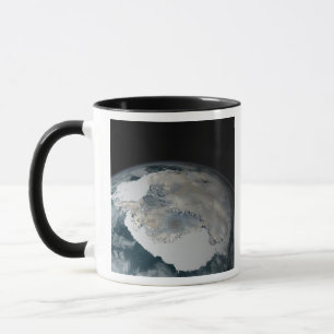 Het bevroren continent Antarctica Mok