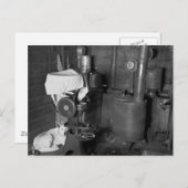 Het bewaken van de Cream Separator, 1936 Briefkaart (Voorkant / Achterkant)