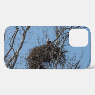 Het bewaken van iPhone-draagtas van Eagle iPhone 12 Hoesje