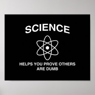 Het bewijs dat anderen een duim zijn poster