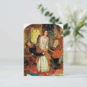 Het bewustwordingsgeweten van William Holman Hunt Briefkaart (Staand voorkant)