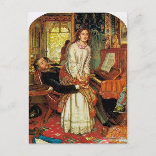 Het bewustwordingsgeweten van William Holman Hunt Briefkaart