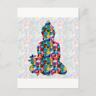 Het bewustzijn van BUDDHA : Geleid in JEWELS Briefkaart