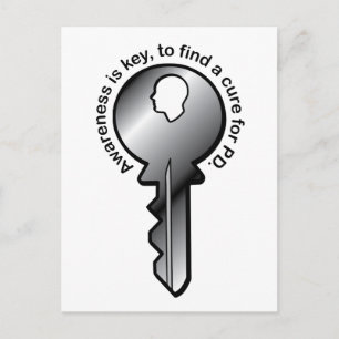 Het bewustzijn van Parkinson is essentieel Briefkaart