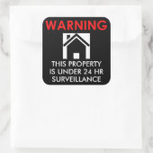 HET BEZIT IS ONDER DE STICKER VAN HET TOEZICHT VAN (Tas)