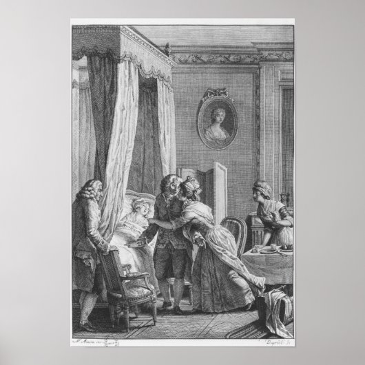 Het bezoek van de arts van Boson Poster (Voorkant)