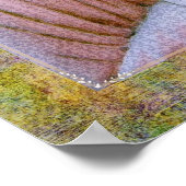 Het bidden van boeddha Calming Art Poster (Hoek)