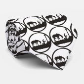 Het bidden van cowboy, het bidden van cowboy, het stropdas (Opgerold)