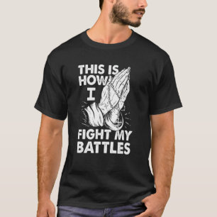 Het bidden van de handen Jesus Prayer T-shirt