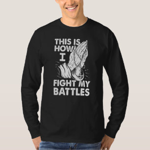 Het bidden van de handen Jesus Prayer T-shirt