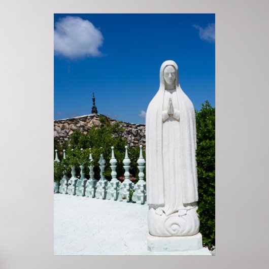 Het bidden van Maagd Mary Poster (Voorkant)