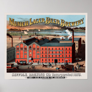Het Bier van Suffolk Poster